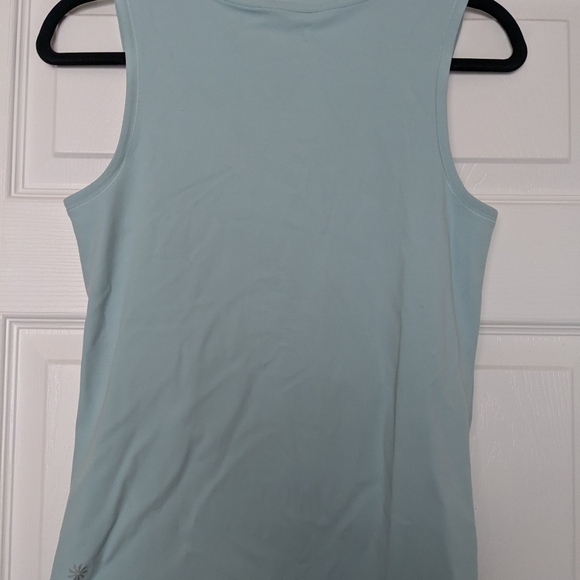 Athleta Cinch Tank Top Reef Blue Size Medium Activewear - Picture 5 of 8